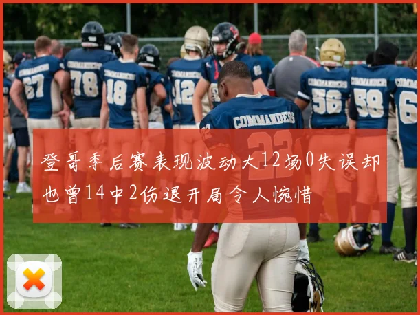 登哥季后赛表现波动大12场0失误却也曾14中2伤退开局令人惋惜